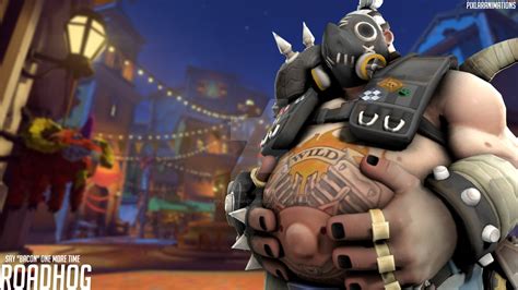 rule 34 roadhog|animated roadhog .